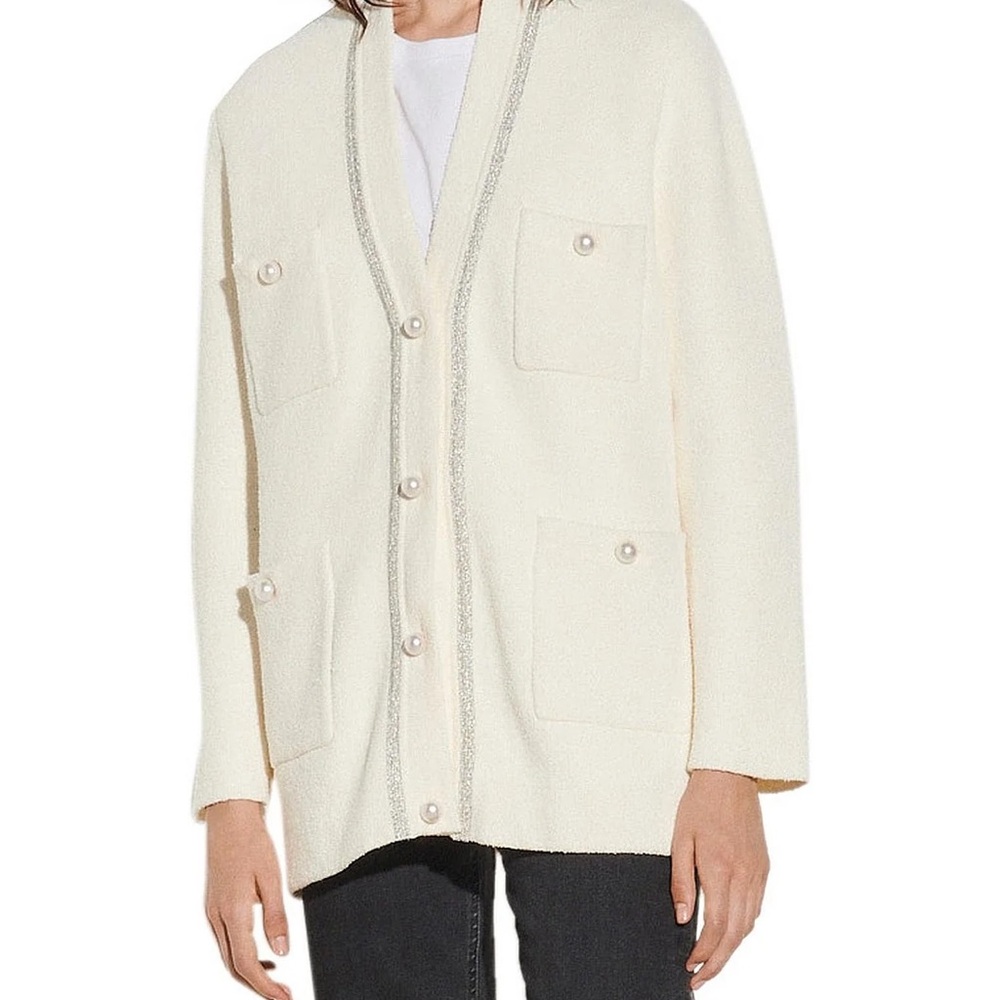 Sandro Paris aldy cream sweater size small